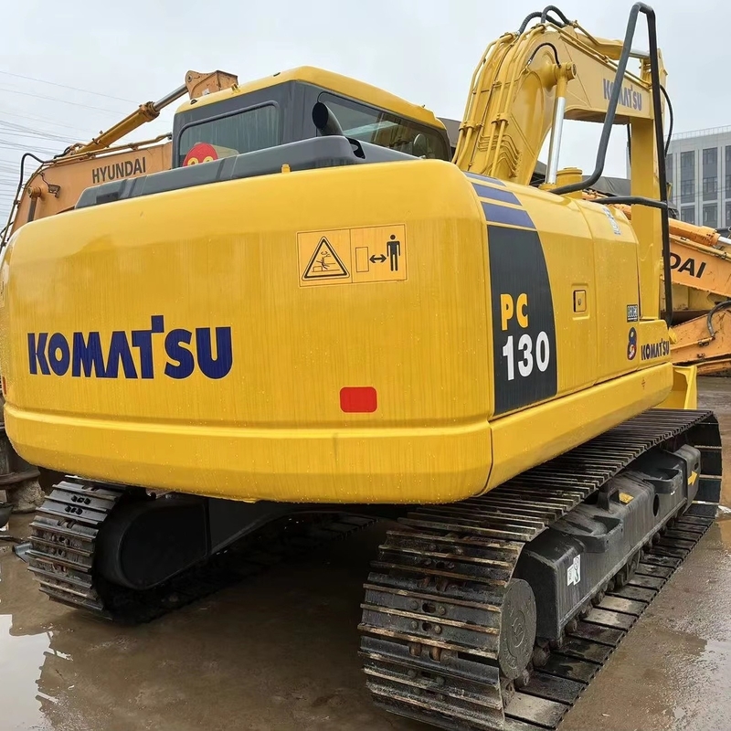 Japan Originele gebruikte Komatsu PC130-7 13 ton mini graafmachine met 0-2000 werkuren