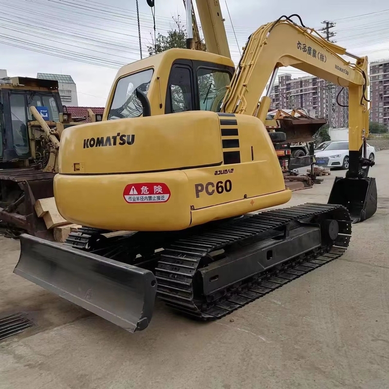 Uitstekende staat Gebruikte Komatsu PC60 6ton graafmachine Klaar om te werken