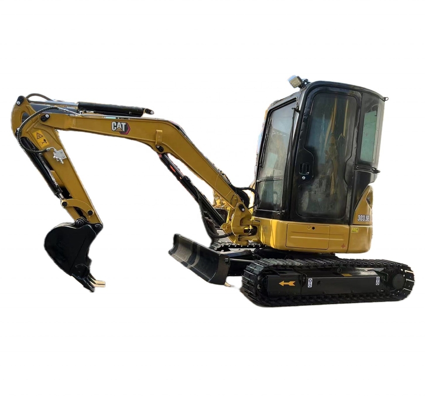 CAT 303.5 Gebruikte graafmachine in lage werkuren Uitstekende prestaties